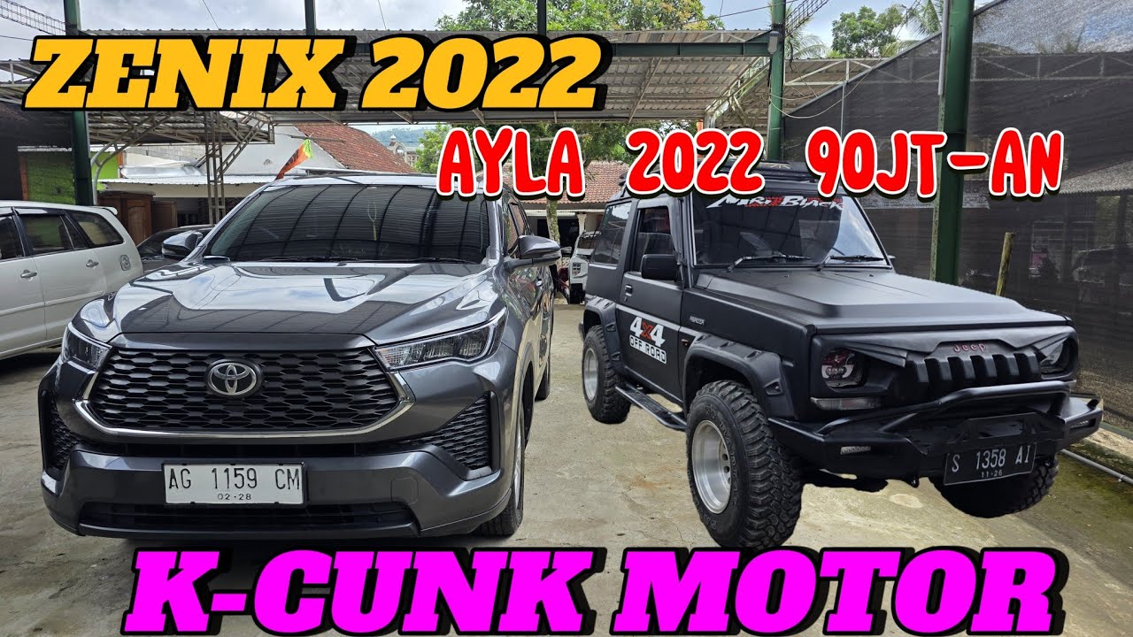 Innova Zenix 2022 AT, Ayla 2022 90jt-an 