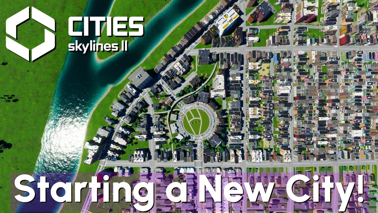 Создание нового города в Cities Skylines 2 | Green Plains 1