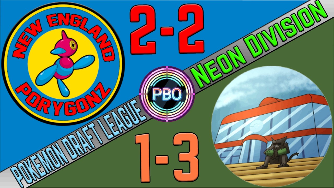 Pokémon Draft League | New England Porygonz VS Zarude Sandstorm | S10 W5 | PBO