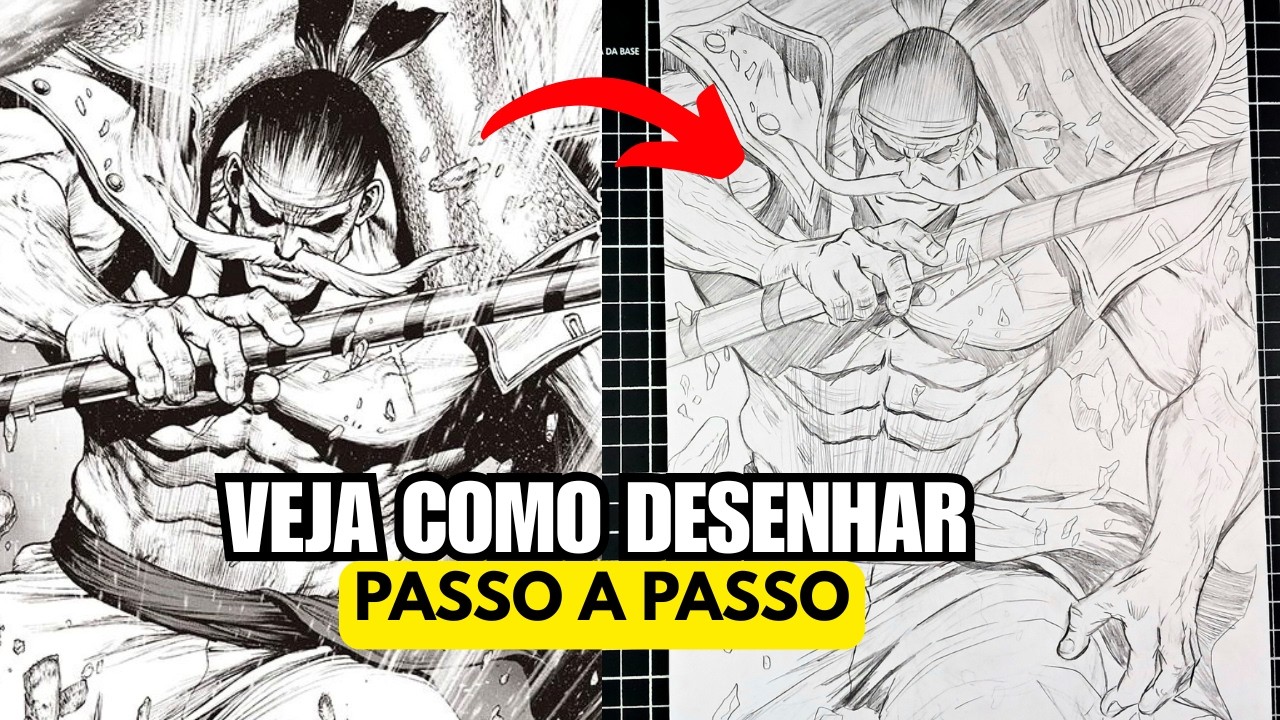 Tutorial: Como Desenhar o Barba Branca (Passo a Passo sem Errar)