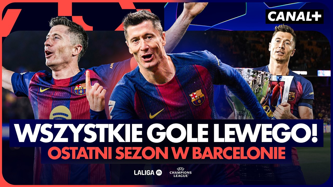 WSZYSTKIE GOLE ROBERTA LEWANDOWSKIEGO - SEZON 2025/2026 (LALIGA I CHAMPIONS LEAGUE)