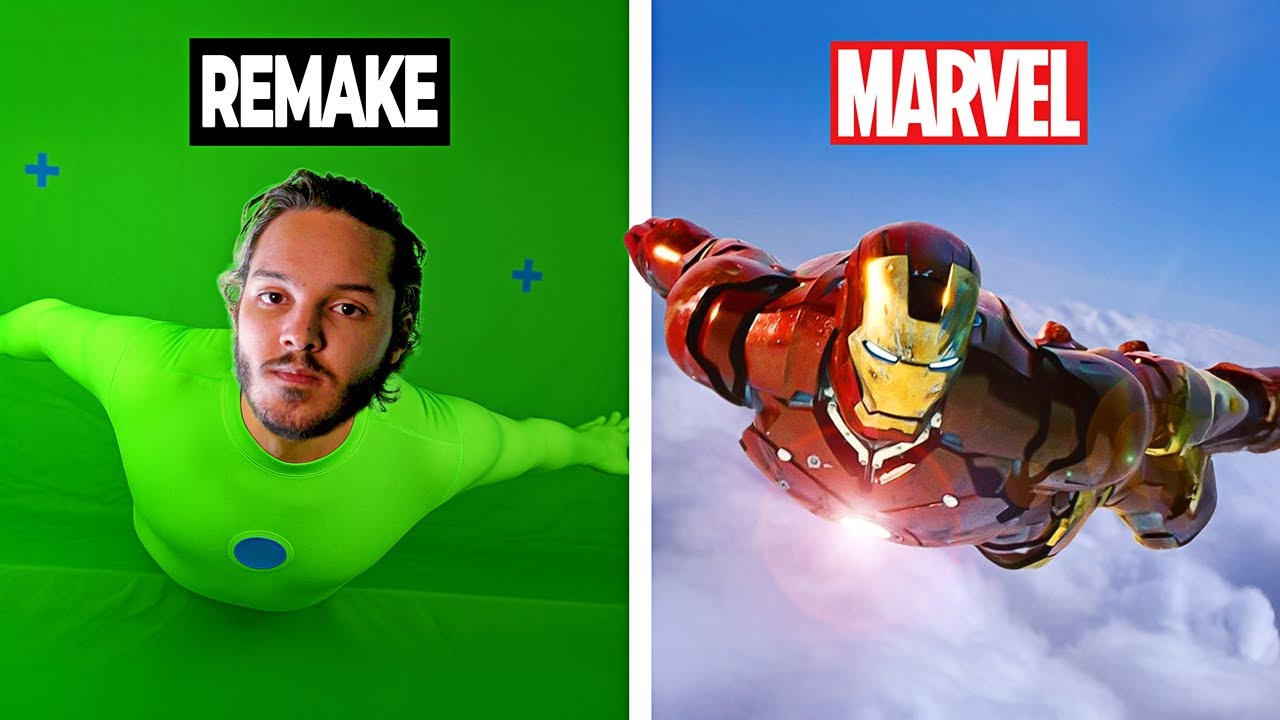 Refiz IRON MAN porque a MARVEL não quer mais