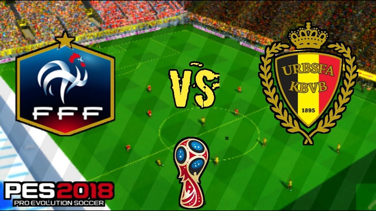 France vs Belgium | Russia 2018 | PES 2018 PPSSPP