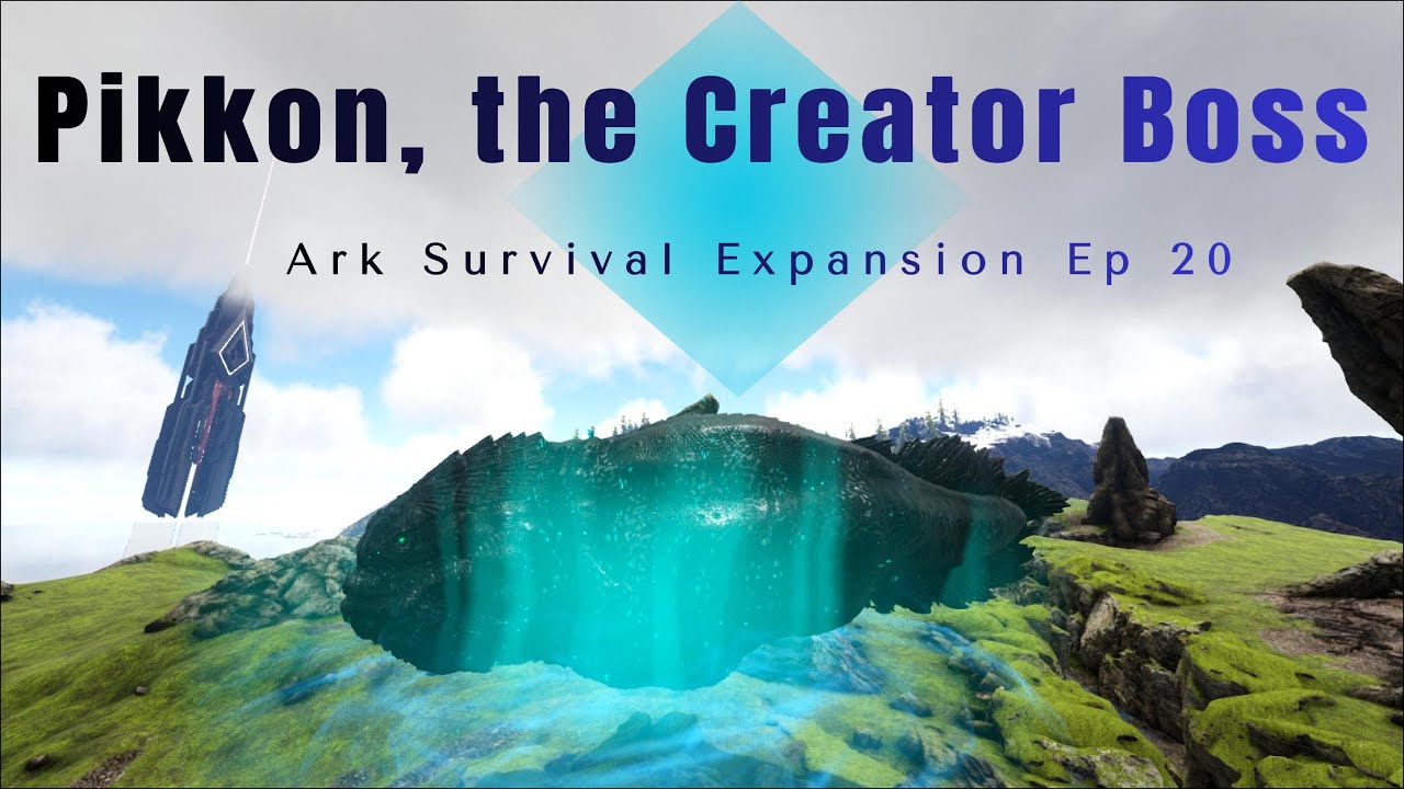 Skill Pikkon, the Creator Boss tier 5 / Ark Survival expansion Ep 20.