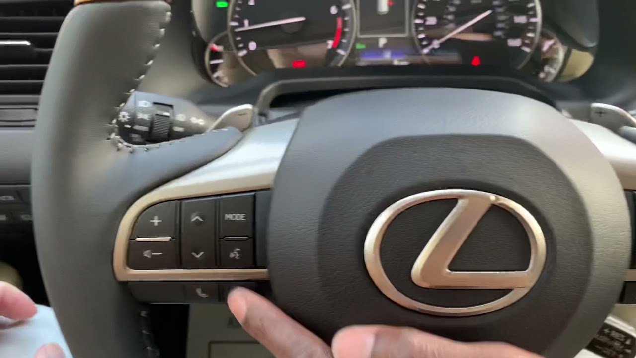 Setting up 2022 Lexus RX 350
