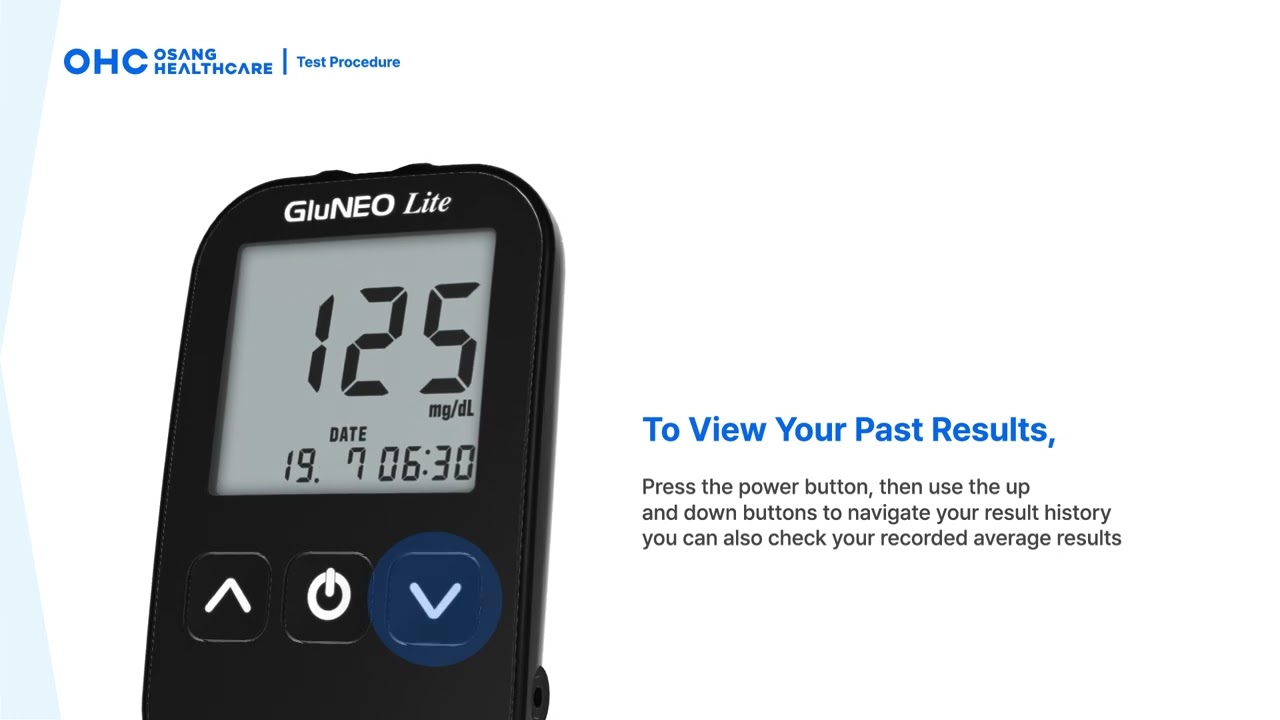 How to use BGMS – GluNEO Lite