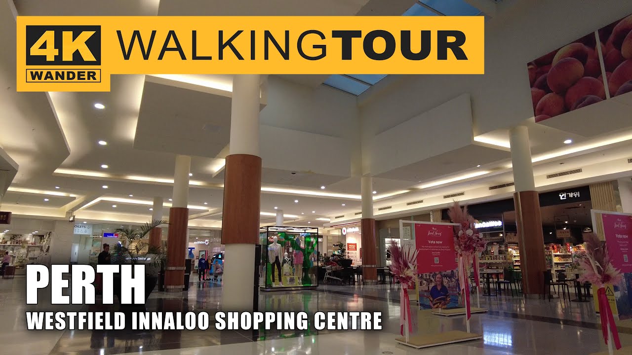 Westfield Innaloo Shopping Centre Walking Tour in Perth, Australia (4K 60fps)