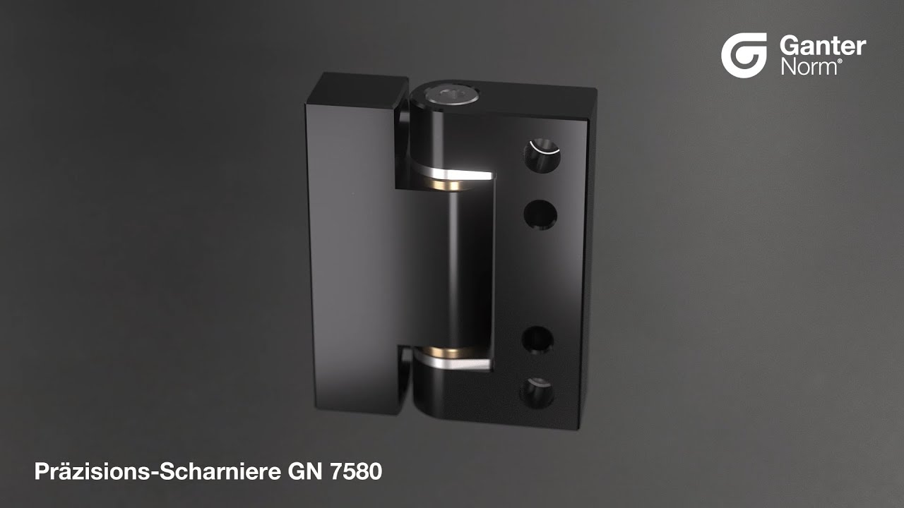 Präzisions-Scharniere GN 7580 – Maximale Genauigkeit für Vorrichtungsbau