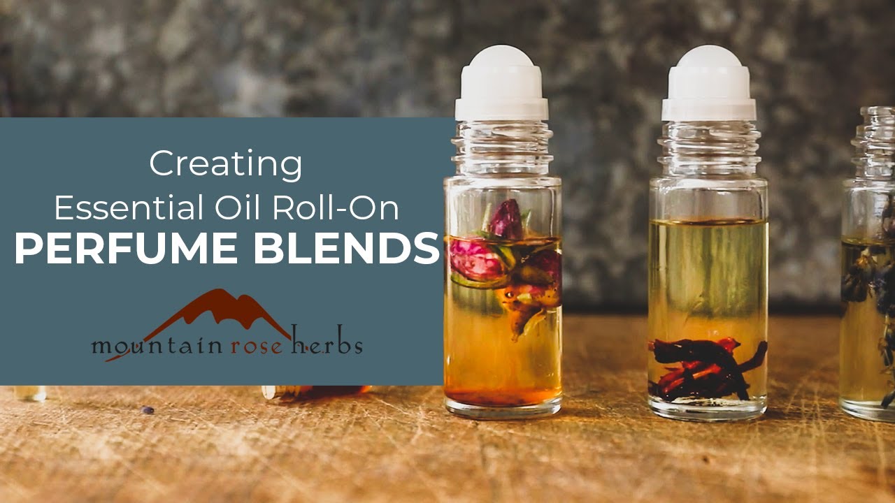 Creating Essential Oil Roll-On Perfume Blends