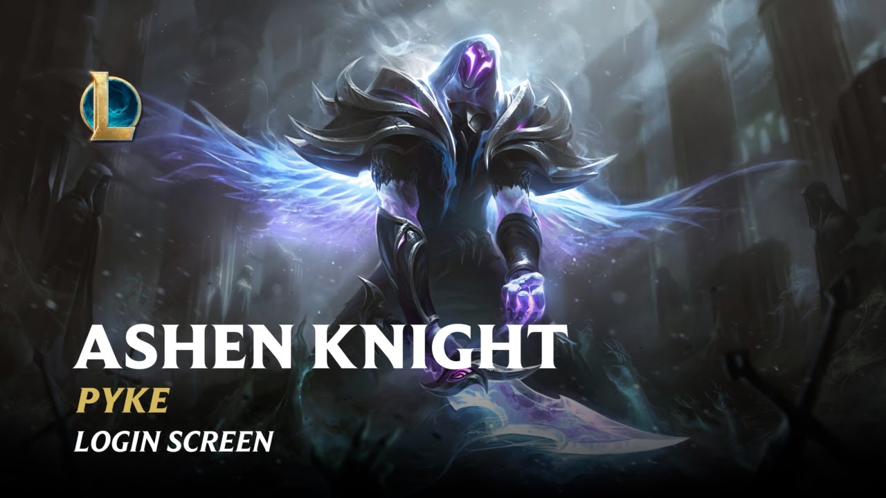 ASHEN KNIGHT PYKE | LOGIN SCREEN - League of Legends