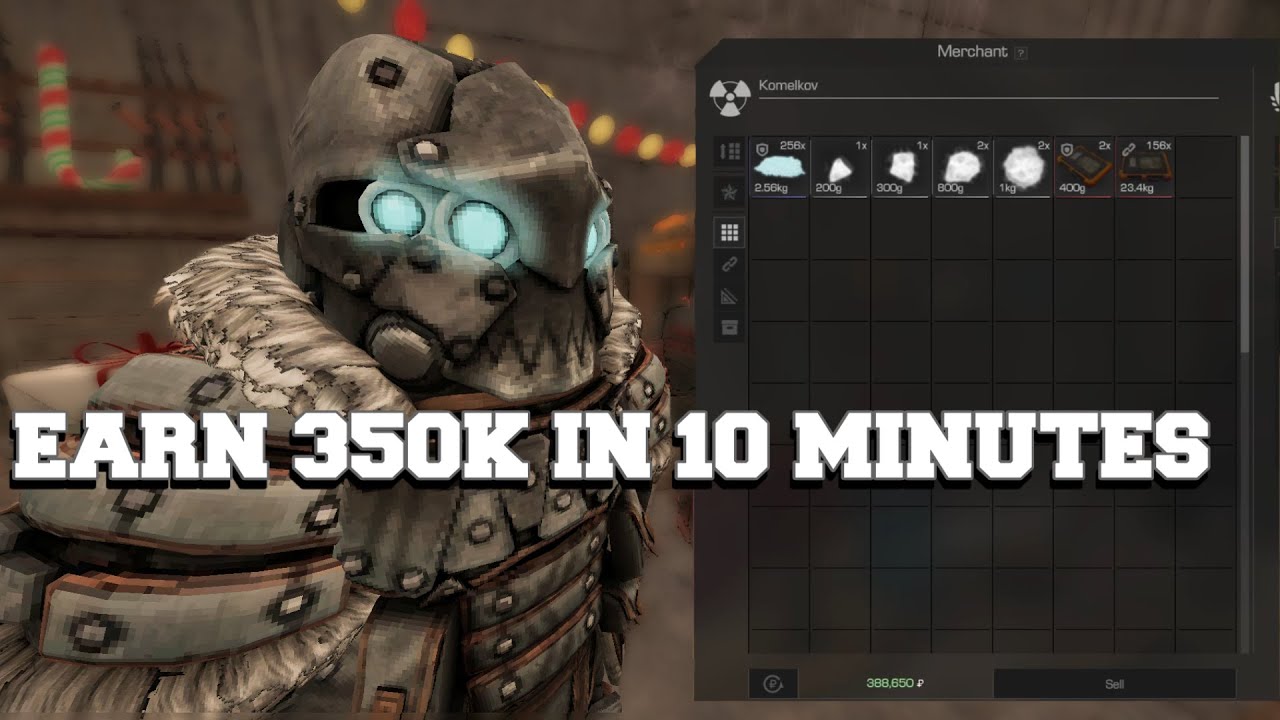 How to earn 350k Rubles fast in Stalcraft!  Stalcraft X Farming tutorial
