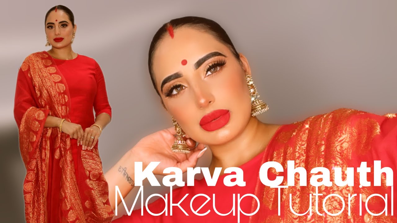 Karva Chauth Makeup Look | Aman Brar | Taur Beauty