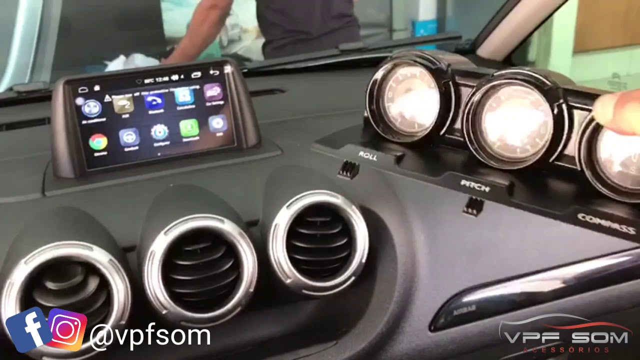 Central Multimídia Android Citroen Aircross