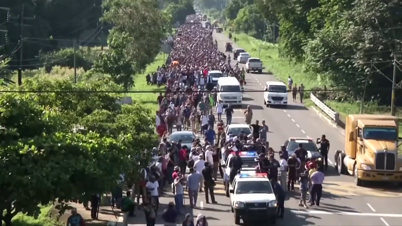 HOT NEWS TODAY: Migrant caravan resumes march to the U.S. 22/10/2018