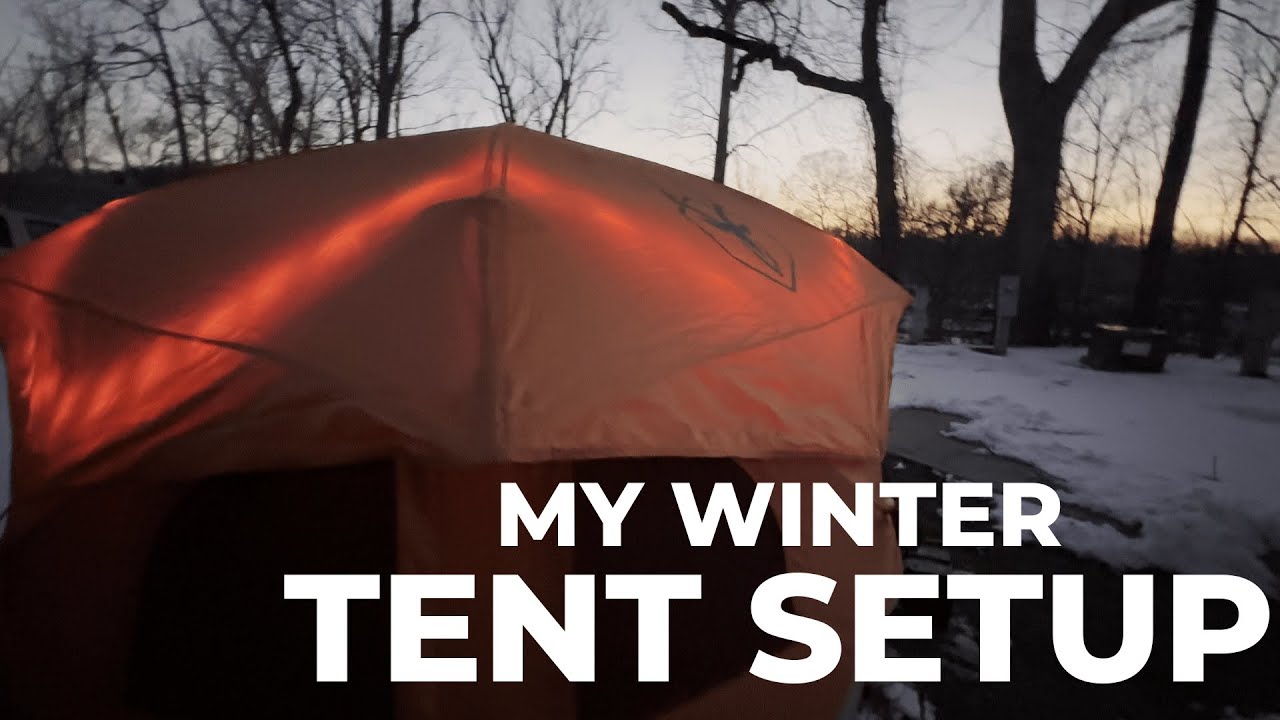 My Winter Tent - Gazelle T4 and a Diesel Heater