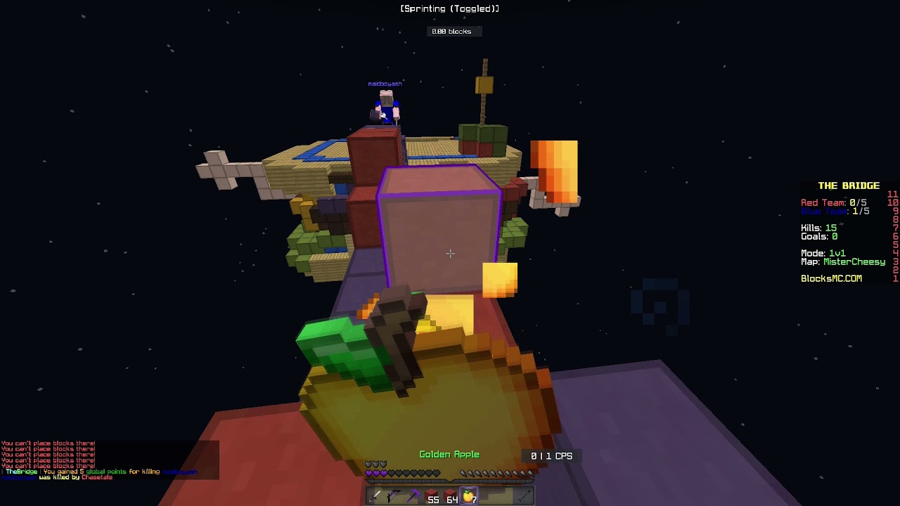 10cps vs 20cps ( Blocksmc Bridge)