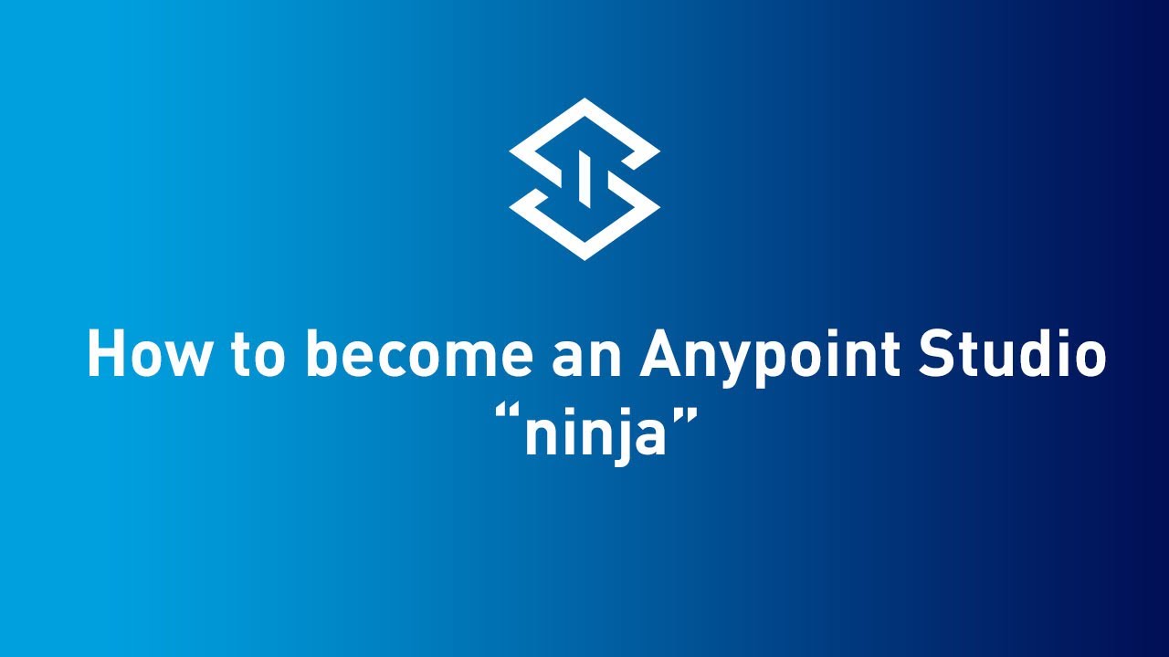 How to become an Anypoint Studio 