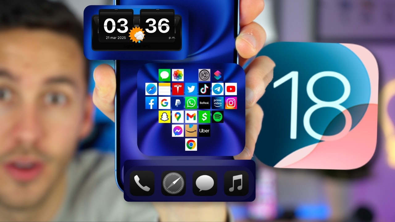 C&oacute;mo PERSONALIZAR tu iPhone y cambiar los ICONOS  🎨