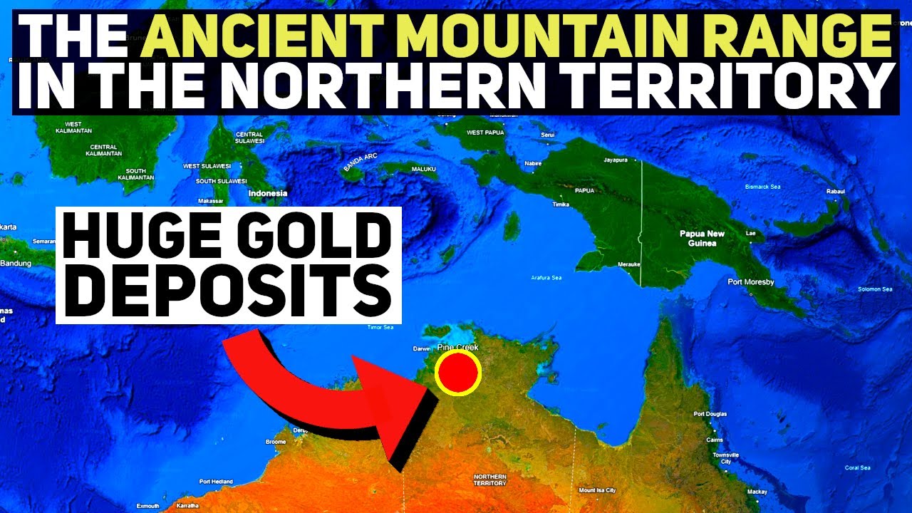 The Goldfields in The Northern Territory & The Ancient Mountains It Eroded From