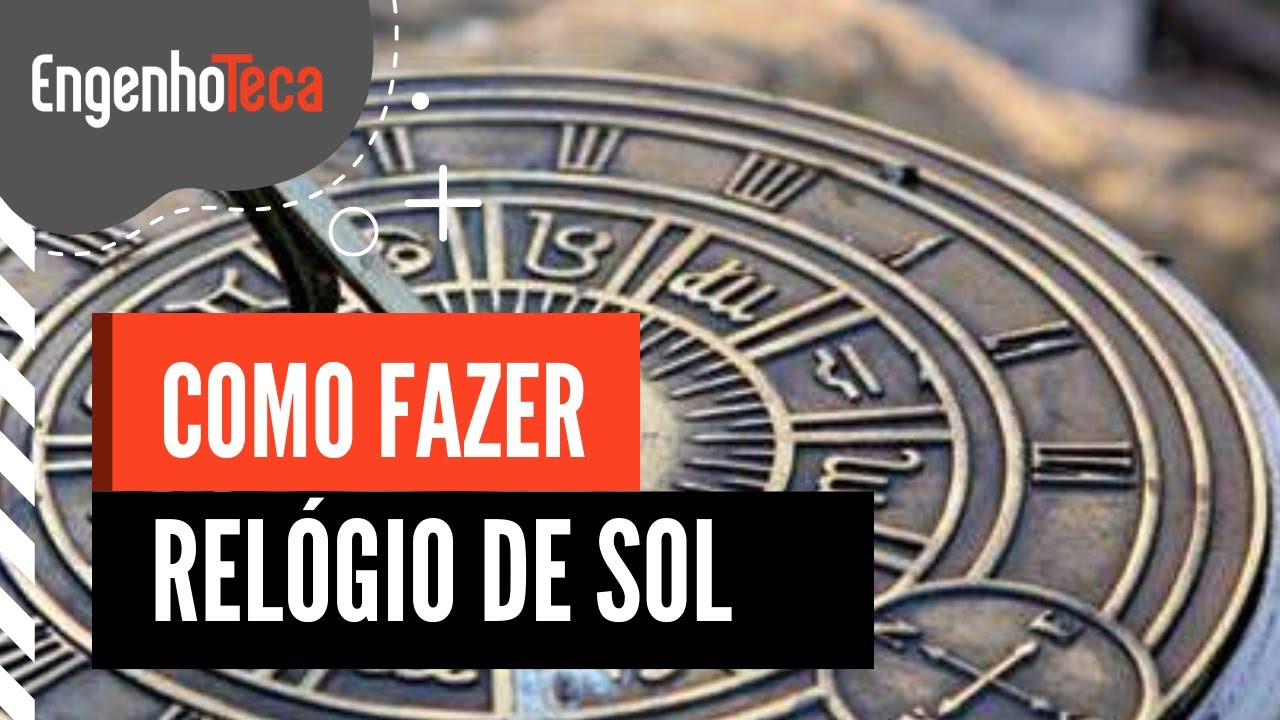 Como fazer seu Relógio de Sol | Experiência para fazer com as crianças