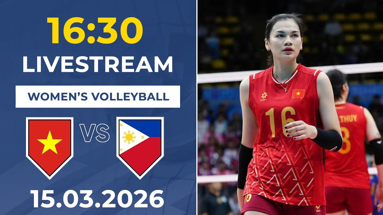 Nữ Việt Nam vs Nữ Philippines | WOMEN'S VOLLEYBALL | Incredible Volleyball Action