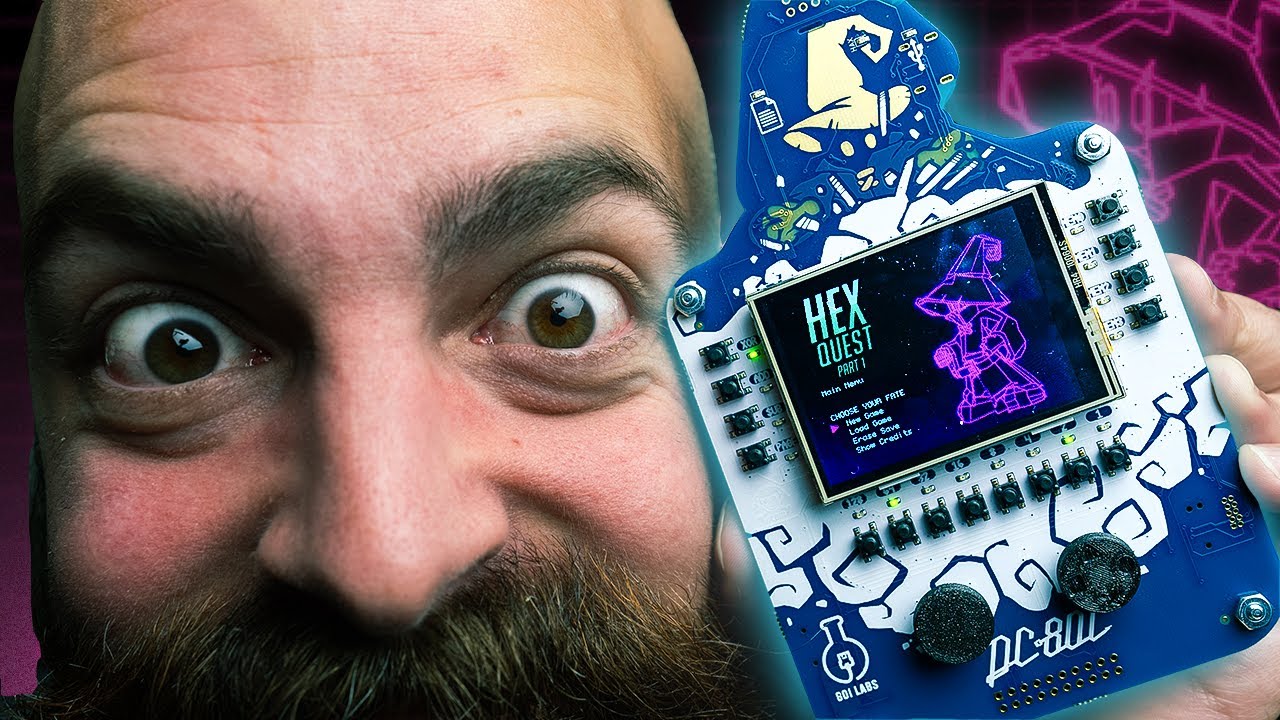 DC801's Black Mage Hacking Game [Hex Quest] DEF CON #badgelife