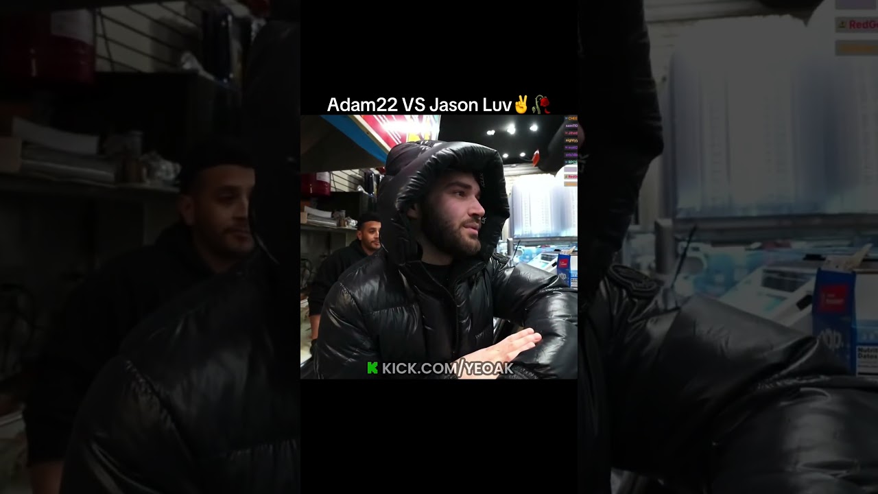 Adin Ross and YeoAK discussing the boxing match between ADAM 22 and Jason Luv 😂