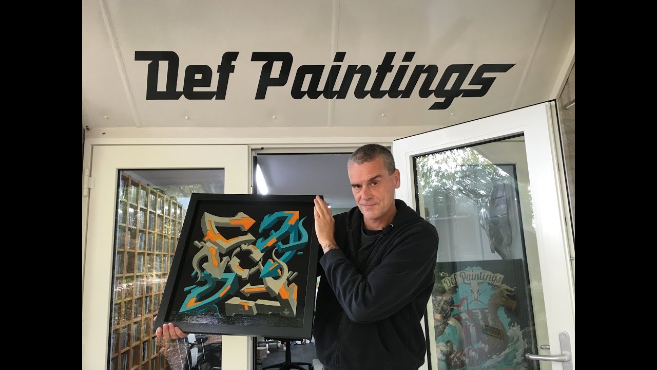 Onderhonden - Kringloop (Def P painting 