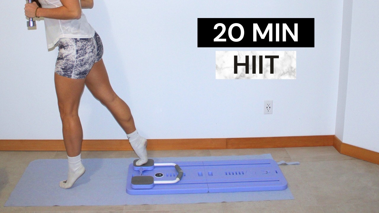AT HOME PILATES BOARD WORKOUT | HIIT full body |