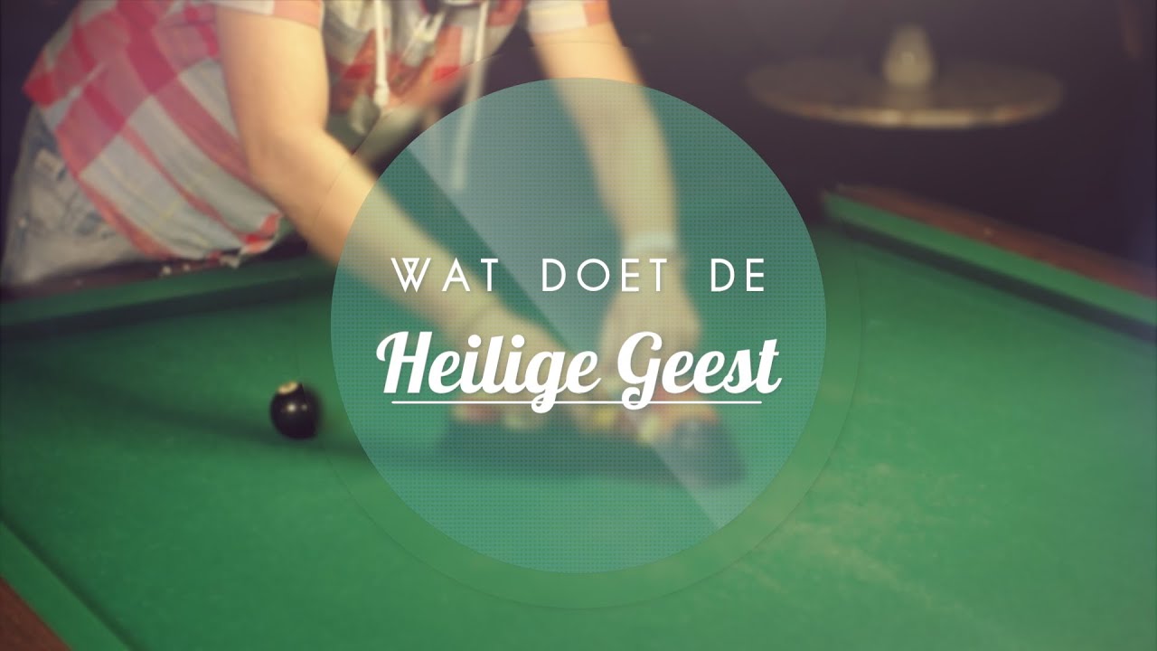 Wat doet de Heilige Geest - Youth Alpha Weekend