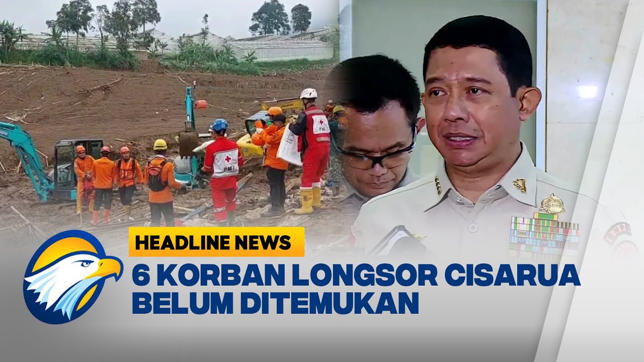 [HEADLINE NEWS, 03/02] Pencarian Korban Longsor Cisarua Terus Berlanjut