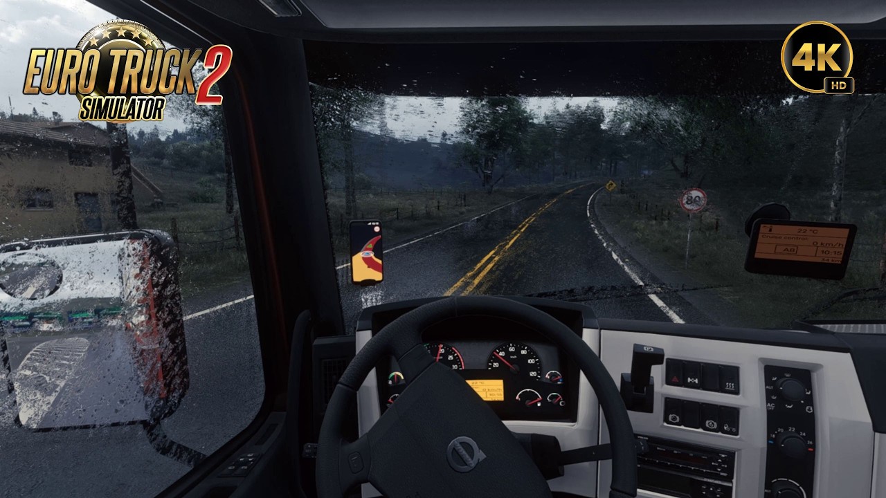 ETS2 1.58 | Volvo  | NEW Realistic Sound  | Ultra Realistic POV | 4K POV