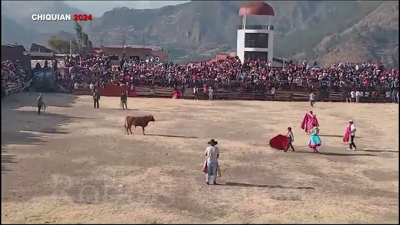 Segunda Tarde Taurina CHIQUIAN 2024 (Por los Comisarios )En Honor a Santa Rosita 2024