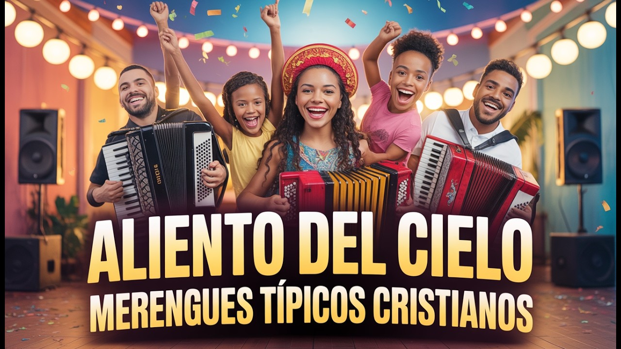 Merengues Tipicos Cristianos Para Alabar A Dios Al Ritmo De La Guira, La Tambora Y El Acordeon.