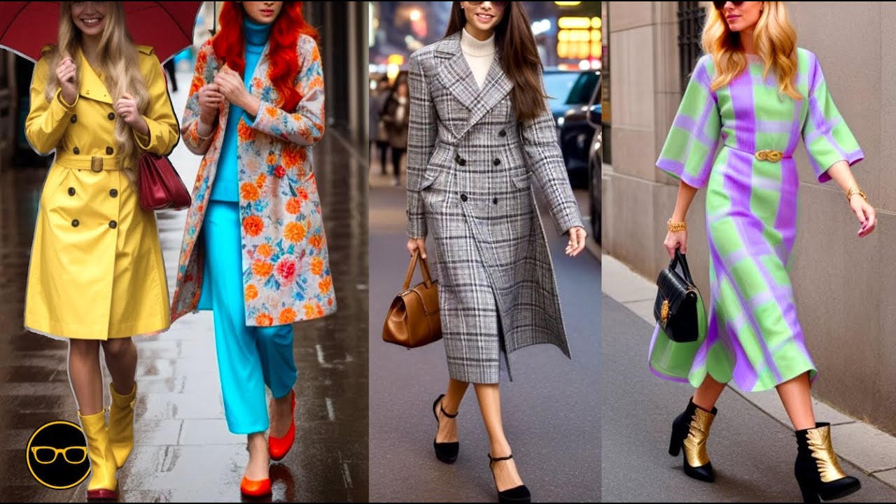 The Glamour of Italian Fashion | Rainy days outfits from  Milan | @IKAMODA™️