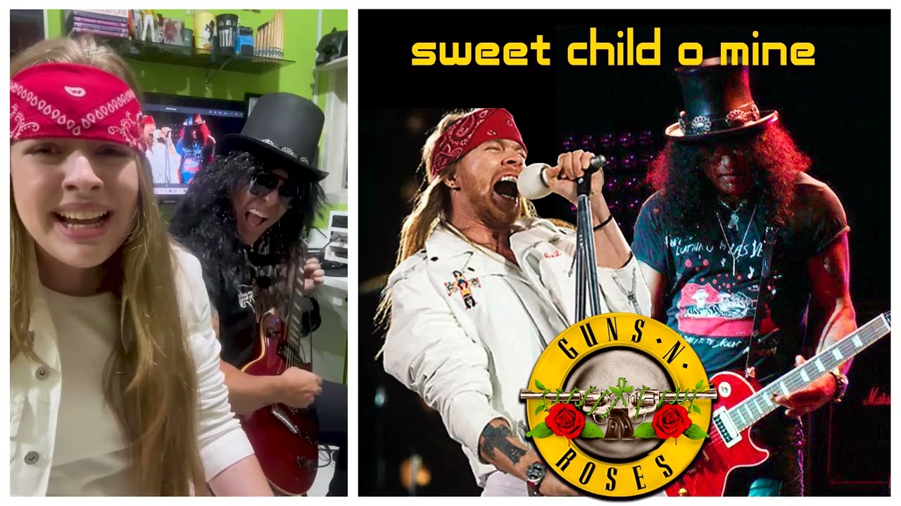 Guns n' Roses - Sweet Child O' Mine By Pai & Filha