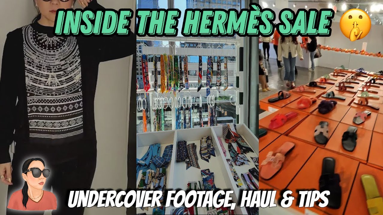 Inside the Hermès Sale 2025! Undercover Footage, Haul & Tips + Special Guests!
