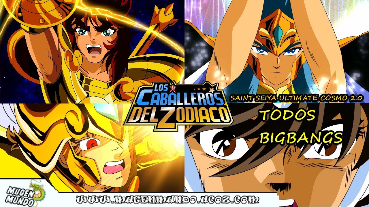 Saint Seiya Ultimate Cosmo 2.0 - ALL BIGBANG ATTACKS (ESPECIAIS) #Mugen #AndroidMugen #MugenAndroid
