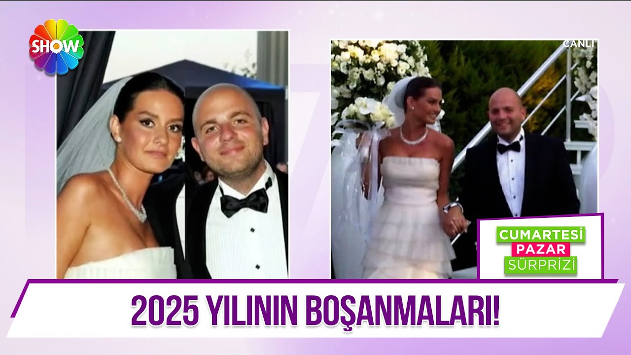 2025 yılının çok konuşulan boşanmaları!