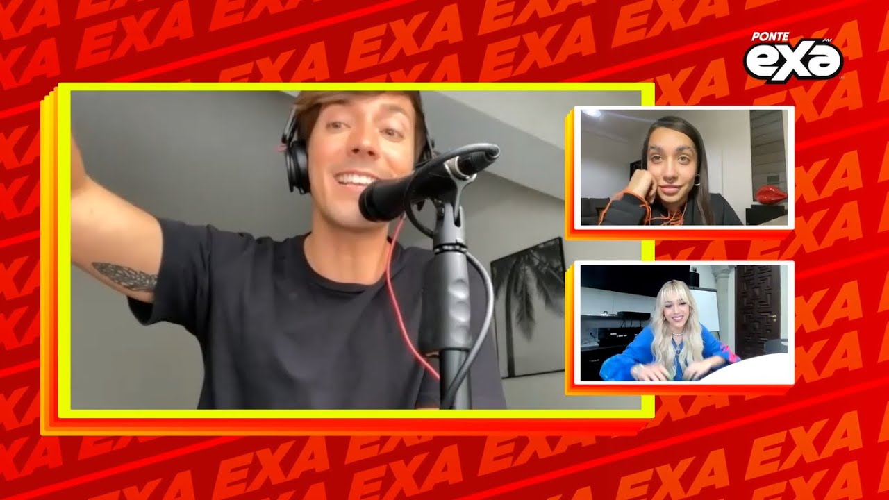 Entrevista Danna Paola y María Becerra en RogerEnExa