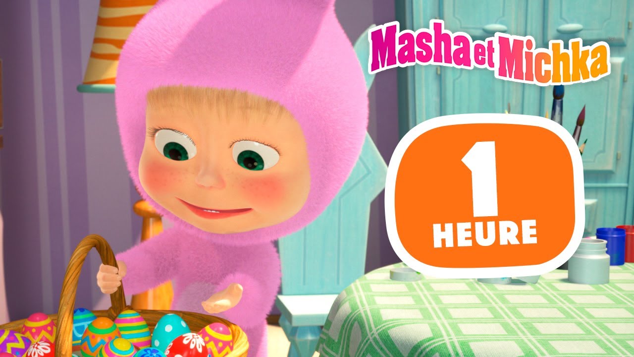 Masha et Michka 🧸 Marathon de séries cosy 🥧1 heure 🌟 Collection d'épisodes