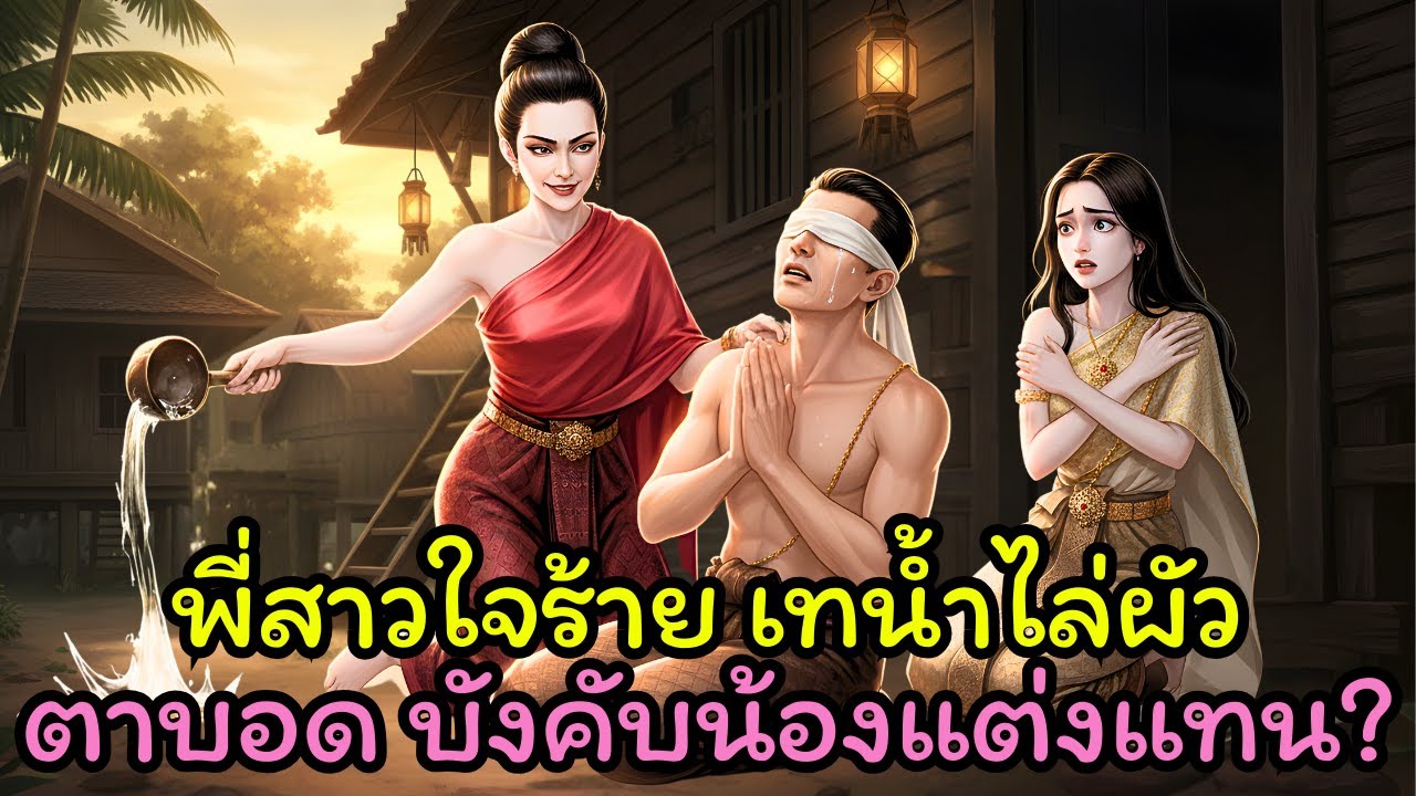 เมียตัวแทน! พี่สาวใจร้าย เทน้ำไล่ผัวตาบอด บังคับน้องแต่งงานแทนคนตาบอด!