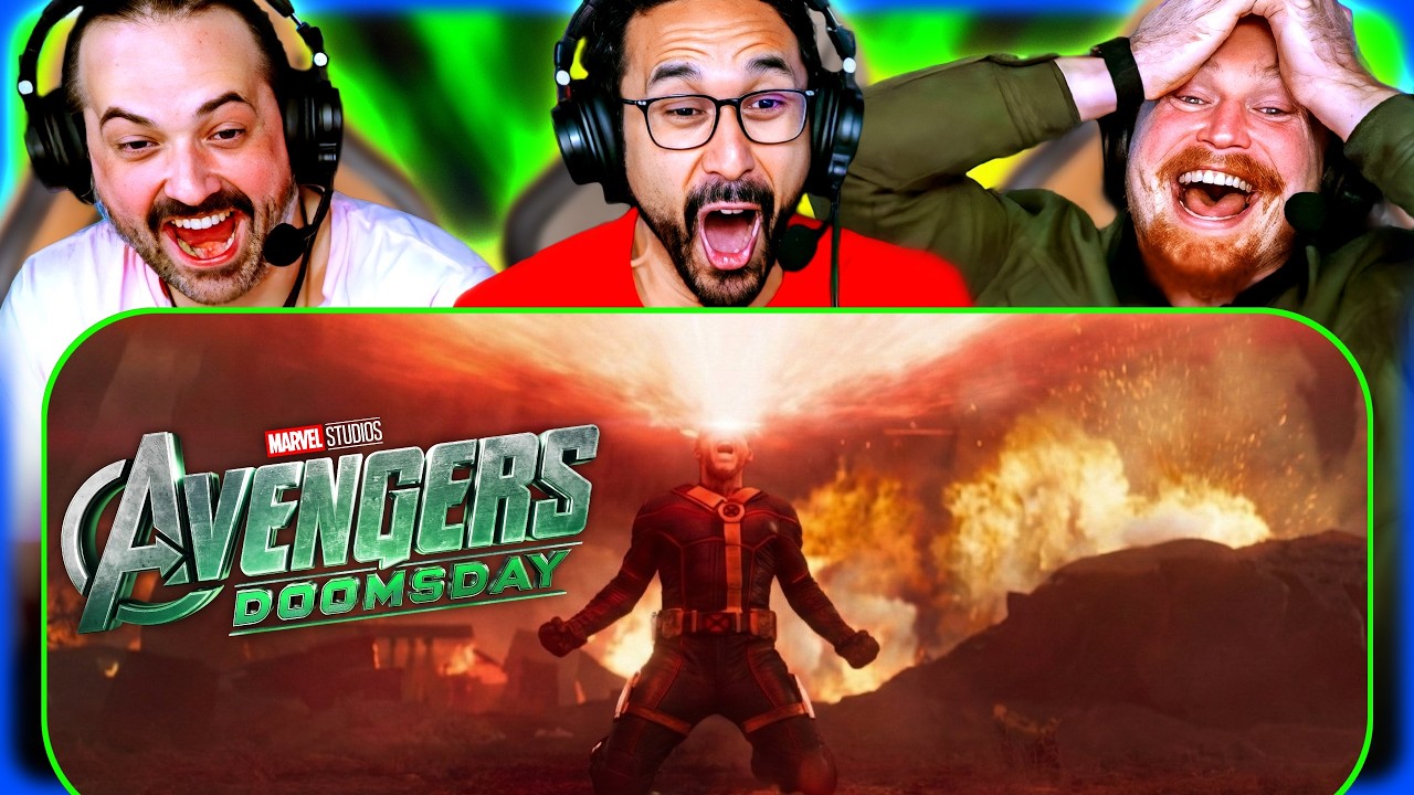 AVENGERS DOOMSDAY X-MEN TRAILER REACTION! Cyclops | Patrick Stewart | Ian McKellen Magneto