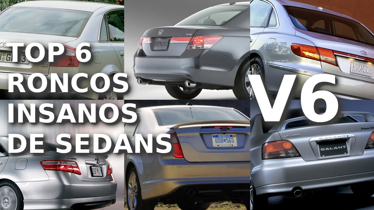 OS TOP 6 roncos mais incr&iacute;veis de sedans com motor v6 | AUTOMOTIVA