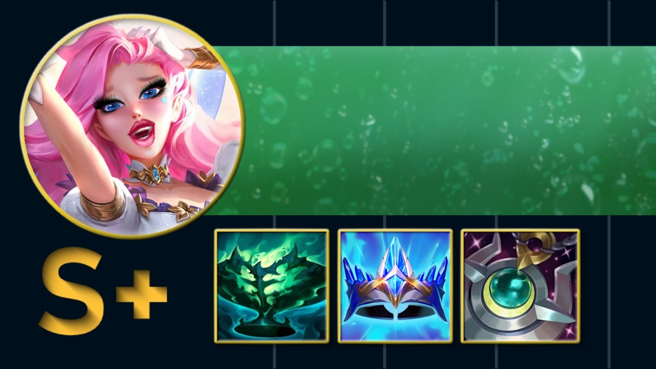 HEAL GODDESS SERAPHINE | Iconic Seraphine Sona Bot Lane Duo💋