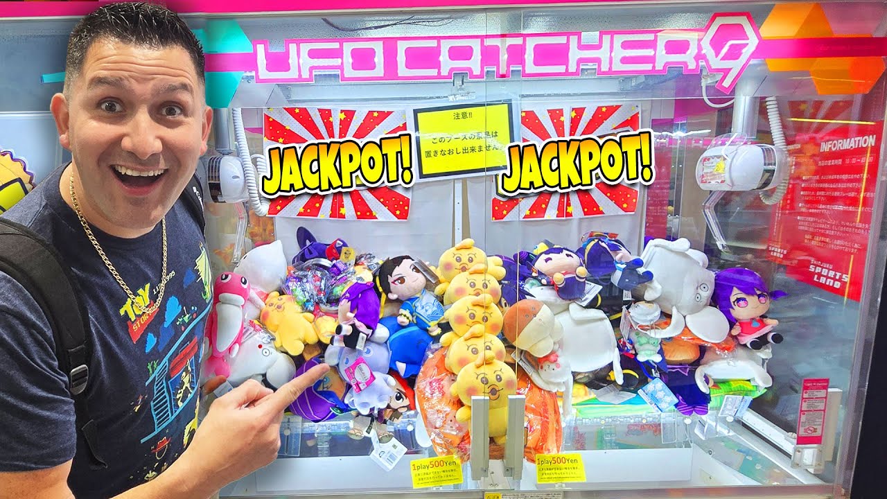 If you Ever see a Claw Machine Like this, PLAY IT!