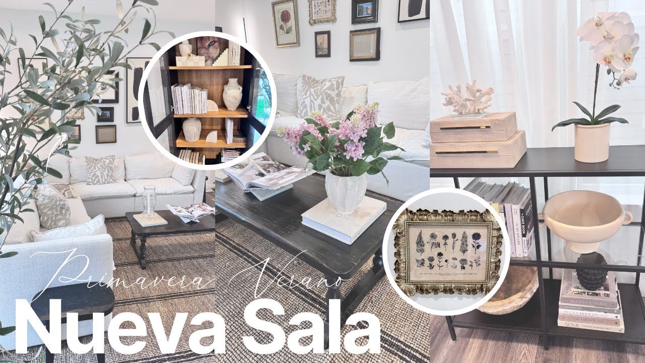 NUEVA DECORACIÓN PRIMAVERA VERANO  | IDEAS 2025 HOGAR | MI NUEVO SILLON | DECORA LA SALA CONMIGO