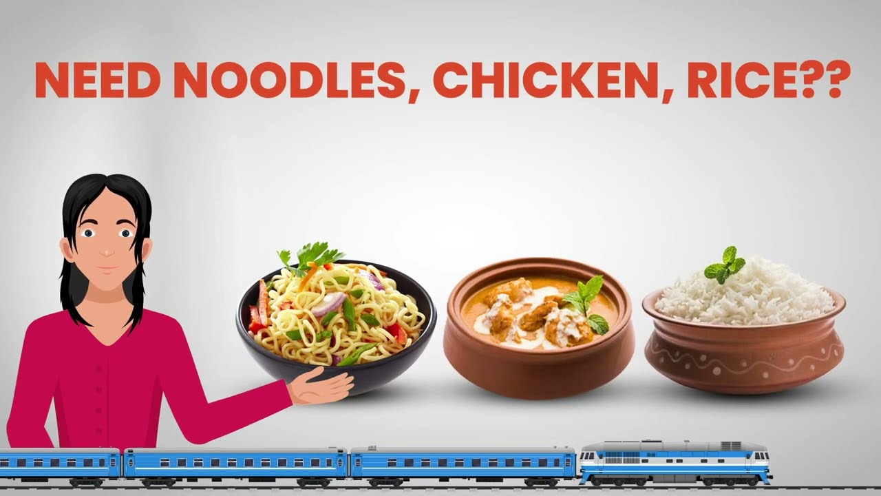 Transform Your Train Ride into a Gastronomic Delight with the E-catering app