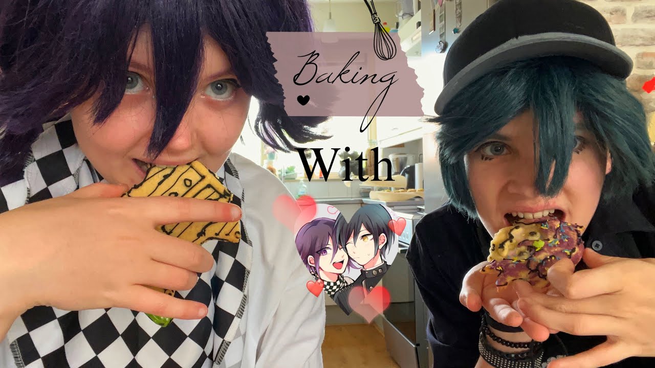 Crazy saiouma baking cookies! | summer edition | ingame (class trail 1-2) saiouma | hiro.cosplayss