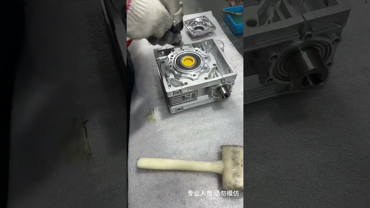 Worm Gear Reducer Gearbox Factory - Worm Gear Reducer Disassemble#reducer #factory #mechanical
